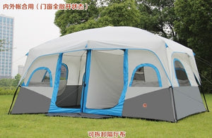 outdoor travel family camping tent